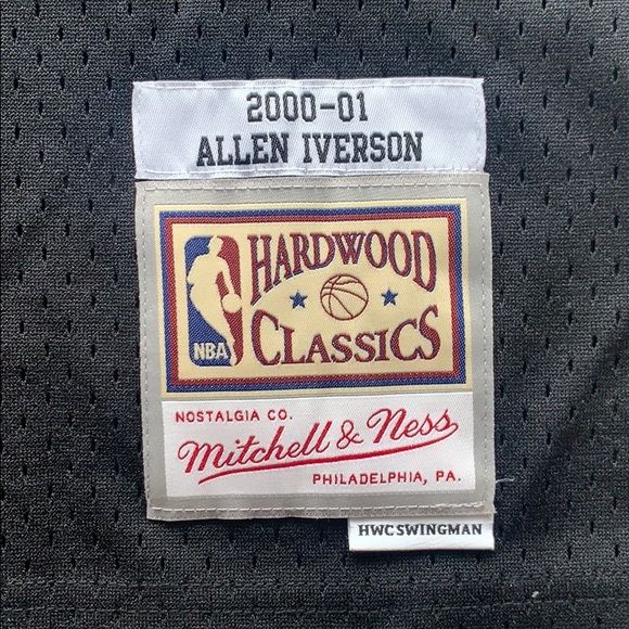 Allen Iverson Mitchell and Ness HWC Swingman - Picture 2 of 9